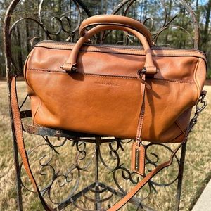 Banana Republic Tan Leather Bag